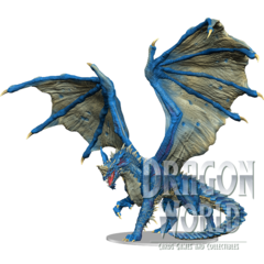 Blue Dragon - Adult - Painted